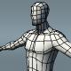 Optimized Low Poly Male Human Base Mesh Version1.1 - 3DOcean Item for Sale