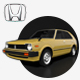 Honda Civic - 3DOcean Item for Sale