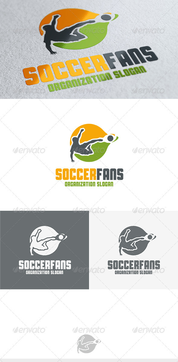 Soccer Fans Logo