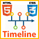 HTML CSS Timeline Template - CodeCanyon Item for Sale
