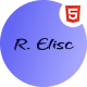 R.Elisc - Personal Portfolio HTML Template - ThemeForest Item for Sale