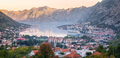 A panoramic view of the famous Bay of Kotor, Montenegro - PhotoDune Item for Sale