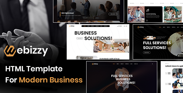 Webizzy - Business Consulting Html Template
