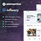Influozy - Influencer Marketing Agency Elementor Pro Template Kit - ThemeForest Item for Sale
