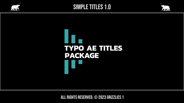 Simple Titles 1.0 \ AE