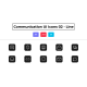 Communication UI Icons 02 - Line - VideoHive Item for Sale