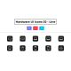 Hardware UI Icons 02 - Line - VideoHive Item for Sale