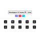 Hardware UI Icons 03 - Line - VideoHive Item for Sale