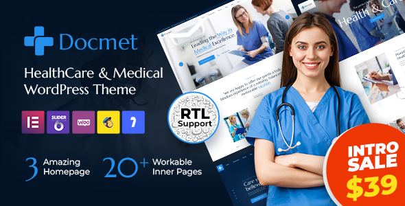 Docmet – HealthCare and Medical WordPress Theme