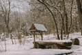 Winter landscape in a rural village - PhotoDune Item for Sale