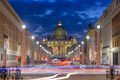 Vatican City and St. Peter's at Dusk - PhotoDune Item for Sale