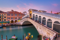 Venice, Italy at the Rialto Bridge over the Grand Canal - PhotoDune Item for Sale