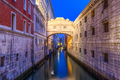Bridge of Sighs in Venice, Italy at Blue Hour - PhotoDune Item for Sale