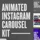 Animated Instagram Carousel Kit: Boost Engagement with 5 Unique Styles & Easy Customization - VideoHive Item for Sale