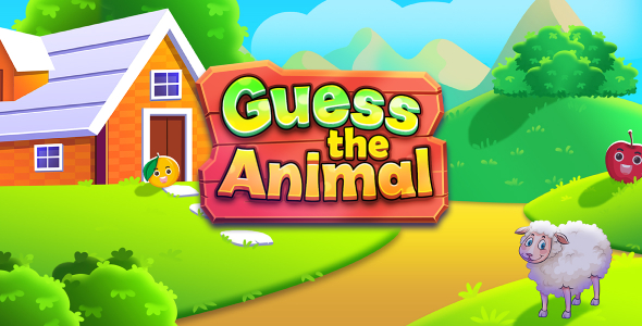 Guess The Animal - Word Matching Kids Learning Game (Phaser 3)