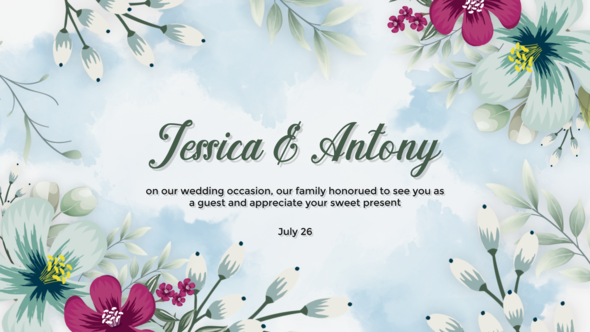 Wedding Invitation Intro