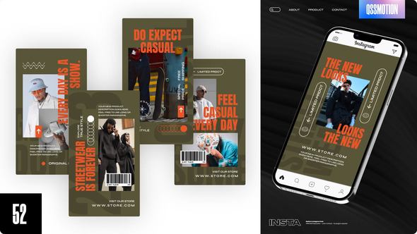 Urban Fashion Brands Instagram Stories alt