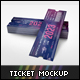 Event Ticket Mockup