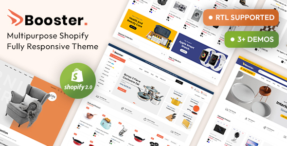 Booster - Multipurpose Supermarket Shopify 2.0 Theme