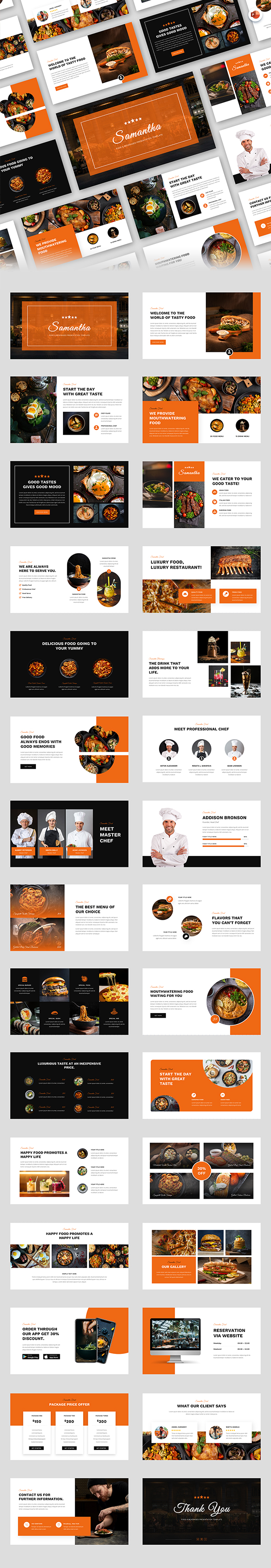 Food PowerPoint Templates | GraphicRiver