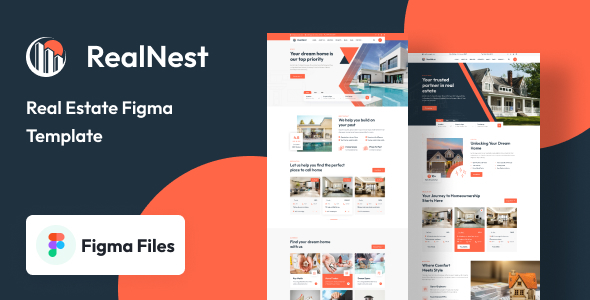 RealNest – Real Estate Figma Template