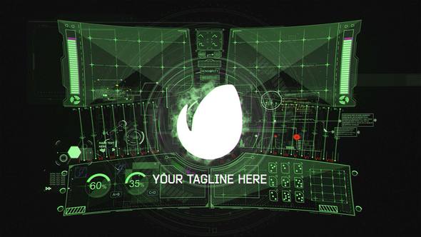 Digital Eye Logo Reveal alt