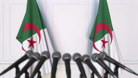 Algerian Official Press Conference