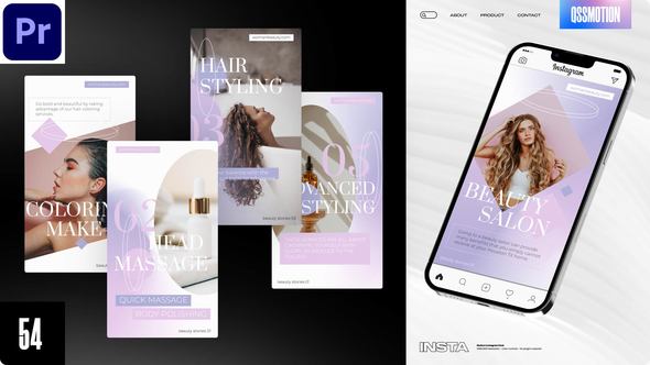 Beauty Instagram Stories For Premiere Pro