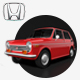 Honda N600 - 3DOcean Item for Sale