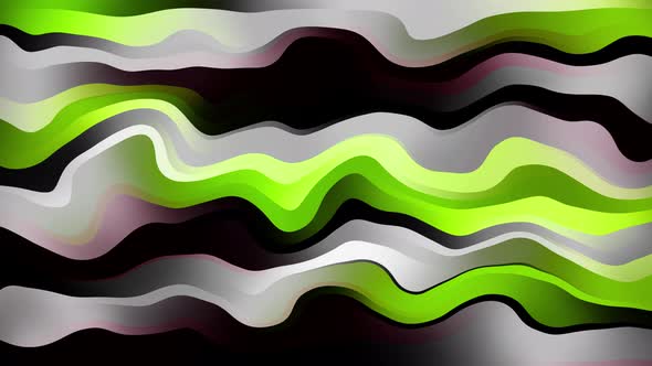 Abstract Colorful Diagonal Smooth Wave Seamless Loop Line Background