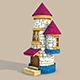 Cartoon Fantasy House - 3DOcean Item for Sale