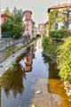 The urban stream Morla in Bergamo Italy - PhotoDune Item for Sale