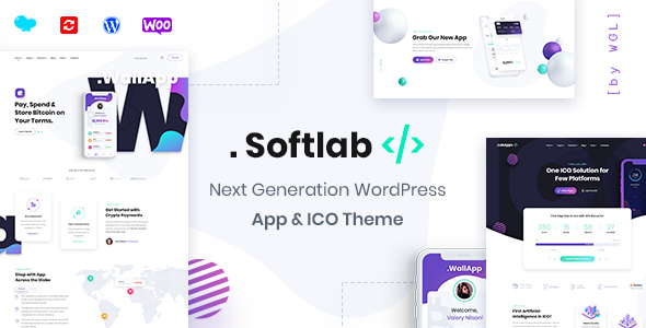 Softlab – Startup and App WordPress Theme