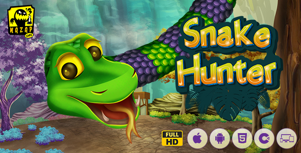 Snake Hunter | Arcade HTML5 Casual Game (Construct)