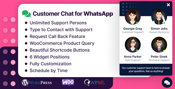 Customer Chat for WhatsApp