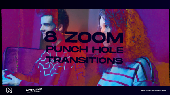 Punch Hole Zoom Transitions Vol. 01 alt