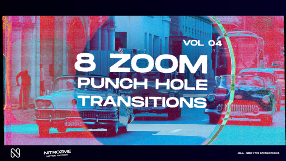 Punch Hole Zoom Transitions Vol. 04 alt