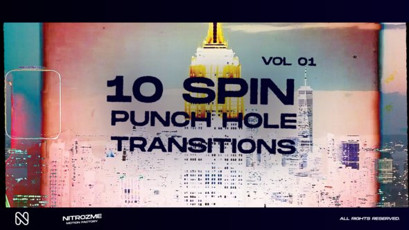 Punch Hole Spin Transitions Vol. 01