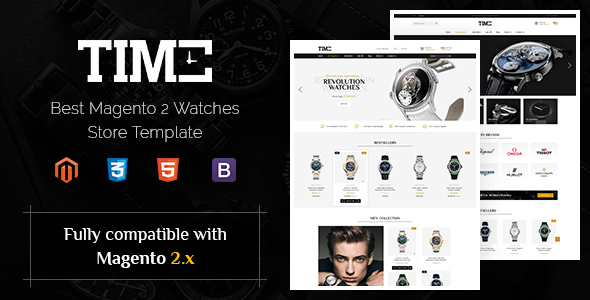 Time – Modern Magento 2 Watch Store Theme