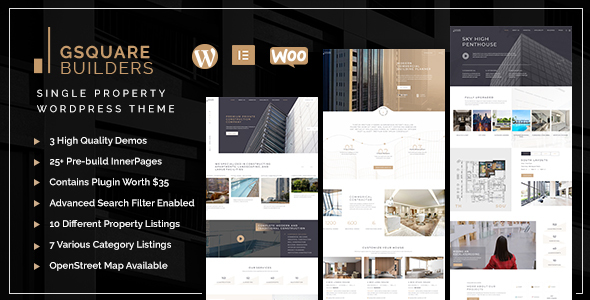 Gsquare – Real Estate Theme