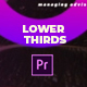 Modern and Creative Lower Thirds - VideoHive Item for Sale