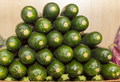 A stack of cucumbers in a wooden box - PhotoDune Item for Sale