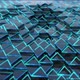 Futuristic Triangle Waving Surface Seamless Loop - VideoHive Item for Sale
