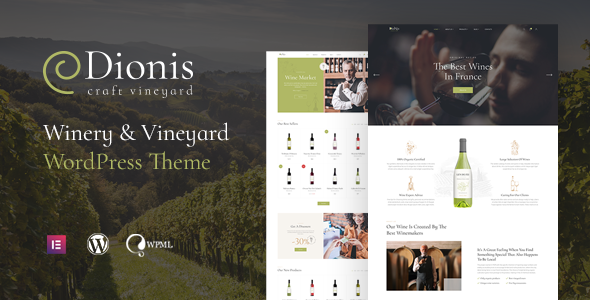 Dionis - Winery & Vineyard WordPress Theme