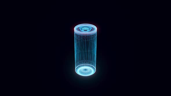 Energy Drink Can Hologram Hd