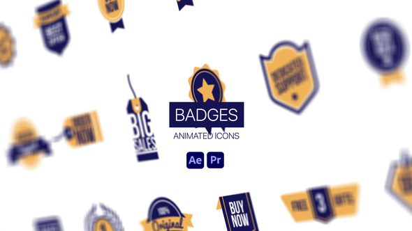 Badges Animated Icons