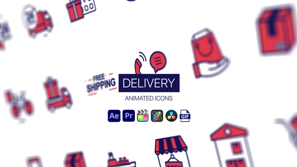 Delivery Animated Icons