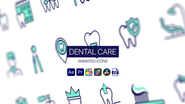 Dental Care Animated Icons