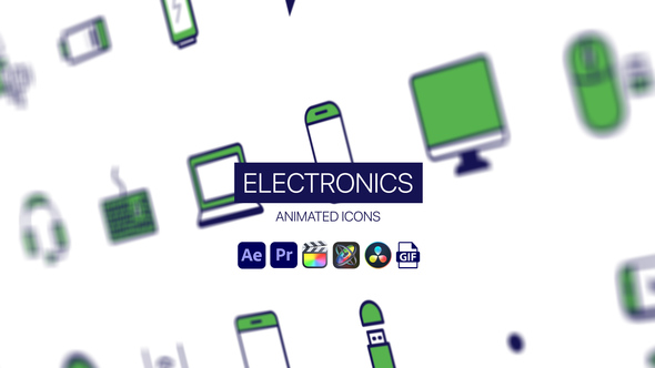 Electronics Animated Icons