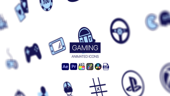 Gaming Animated Icons